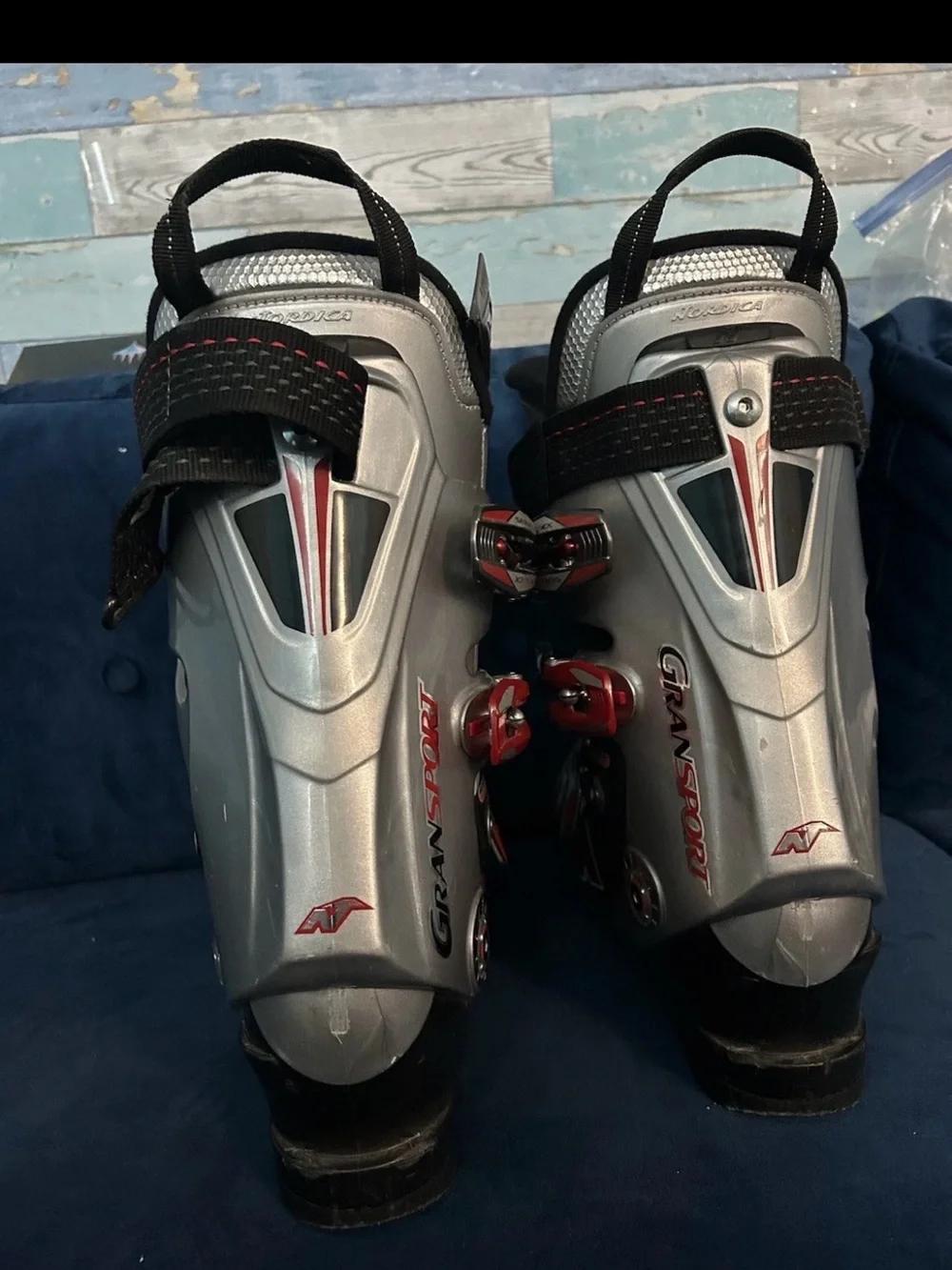 Nordica Gransport Ski Boots Gray Black 323 mm 280-285 Micro Comfort Fit